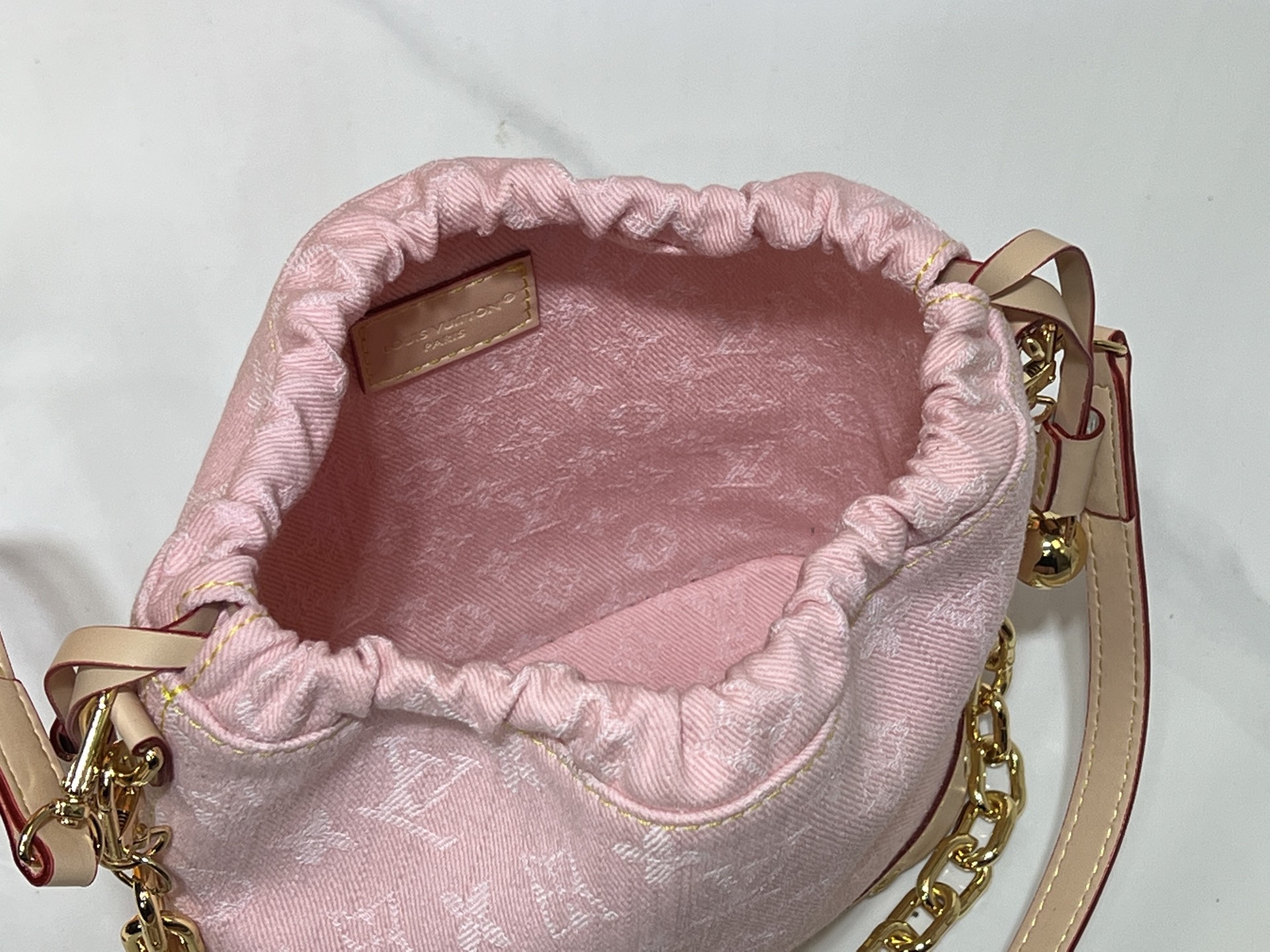 LOUIS VUITTON ルイヴィトン M83043 デニムのバケツバッグ-BRAND OFF