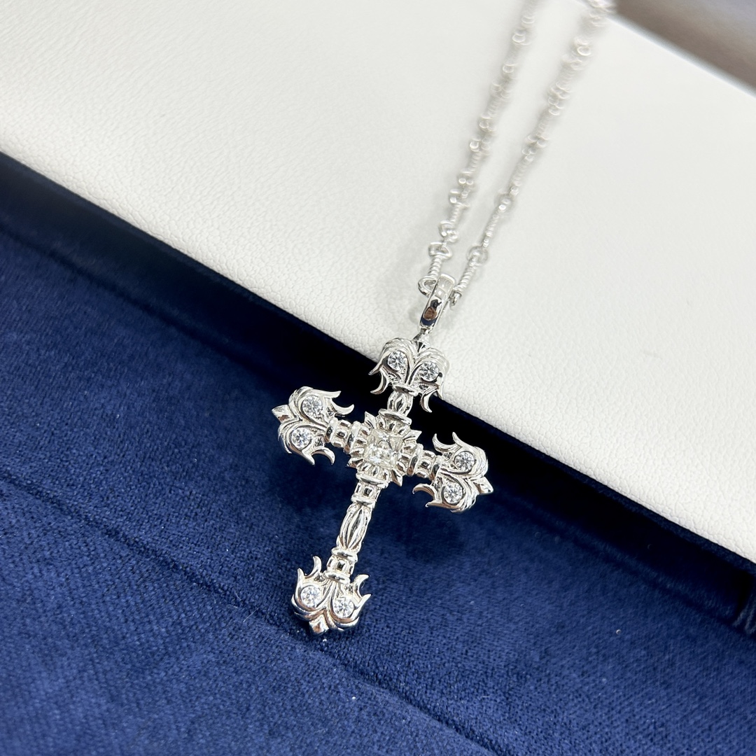 【CHROME HEARTS】ネックレス、新しいネックレス万能シンプルファッションオーナメント-BRAND OFF