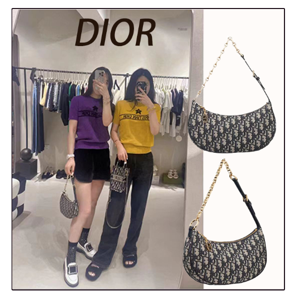 【DIOR】新品凳布 Diorディオールの新作プリントアンダーアームバッグ-BRAND OFF