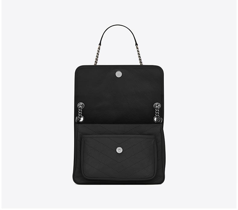 YSL【入手困難】大人気☆NIKI MEDIUM CHAIN LEATHER BAG-BRAND OFF
