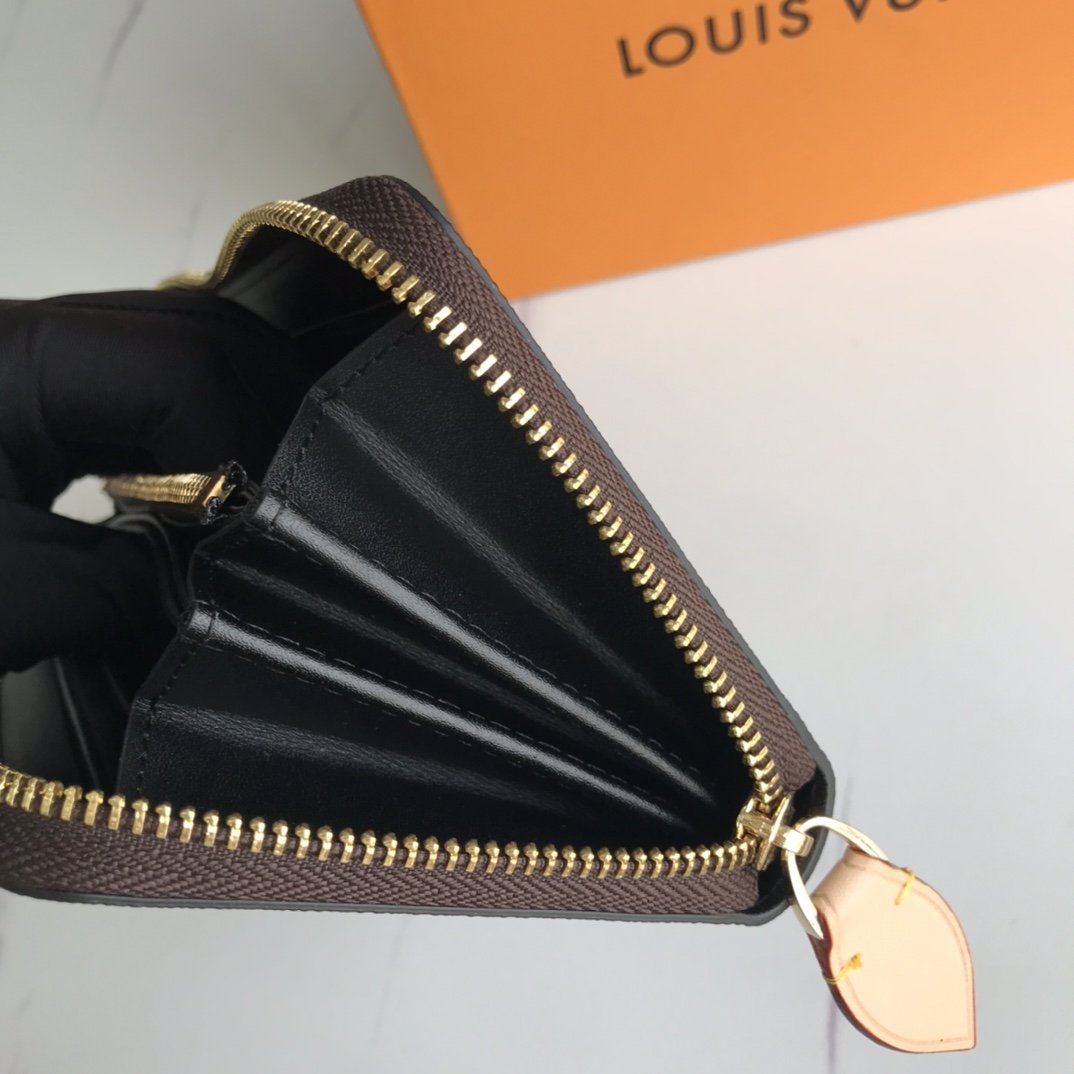 財布 19 x 10cm Zippy M60017 Louis Vuitton-BRAND OFF