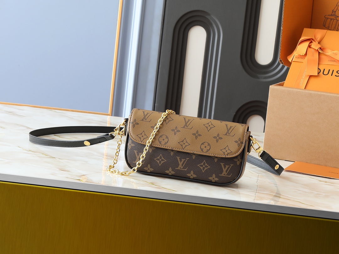 LOUIS VUITTON ルイヴィトン Wallet on Chain Ivy ショルダーバッグ M26587-BRAND OFF