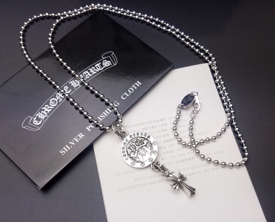 【Chrome Hearts】ネックレス、新しいネックレス万能シンプルファッションオーナメント-BRAND OFF
