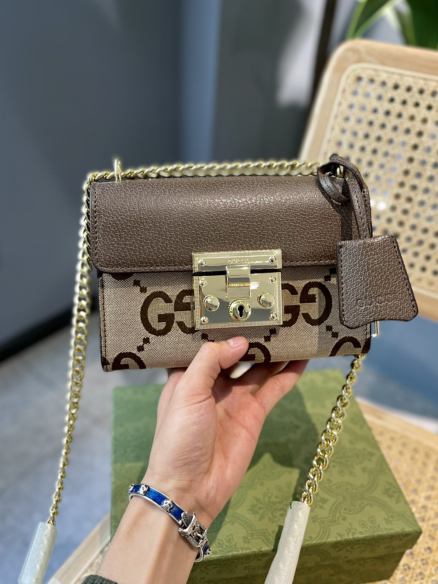 GUCCI（グッチ）Padlock ショルダーバッグ-BRAND OFF