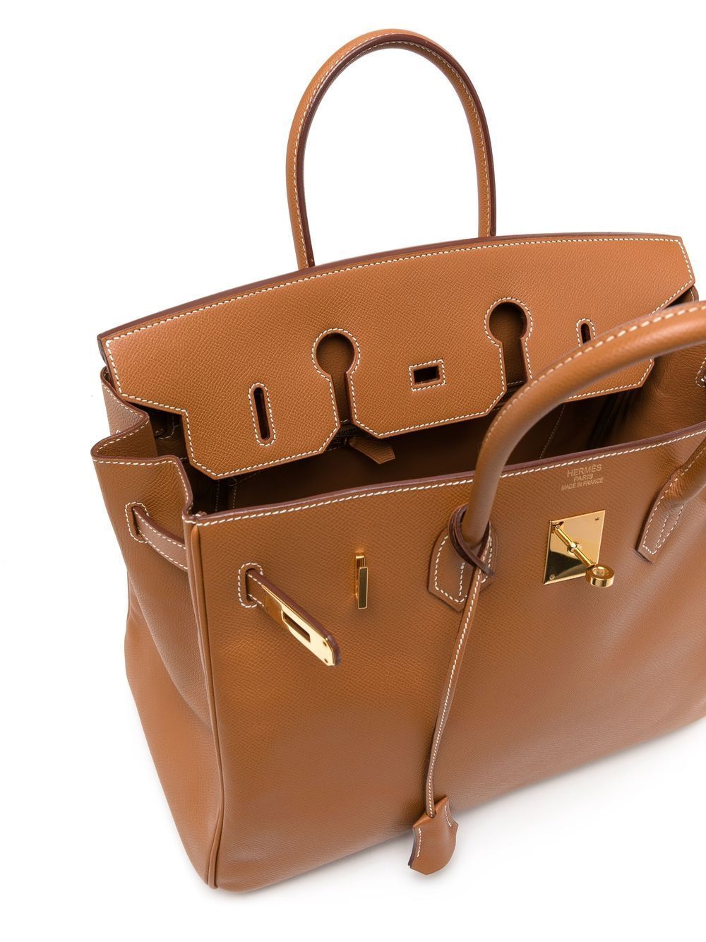 HERMES　BIRKIN 30 トーゴ・ゴールド-BRAND OFF