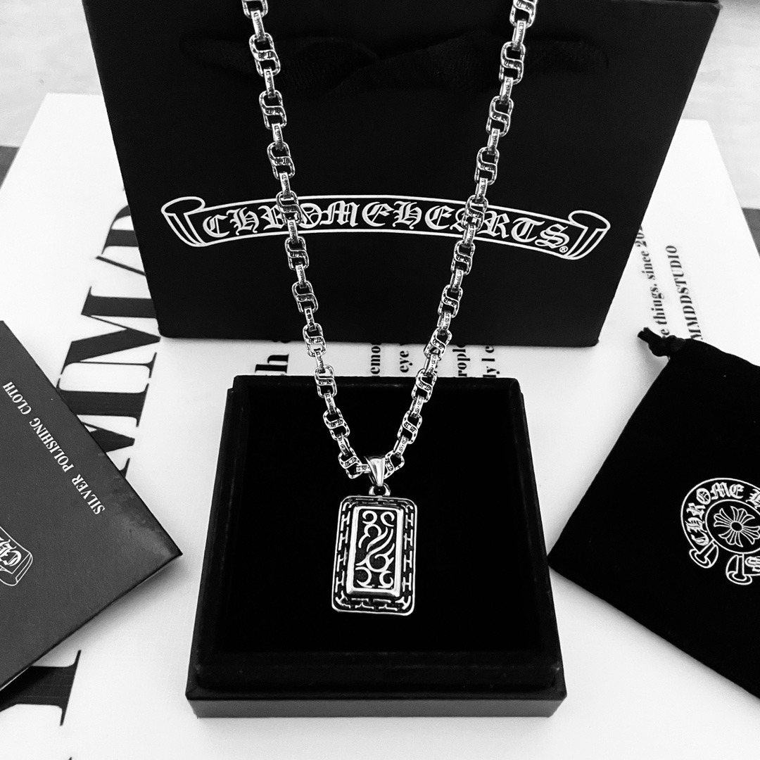 【CHROME HEARTS 】ネックレス、新しいネックレス万能シンプルファッションオーナメント-BRAND OFF