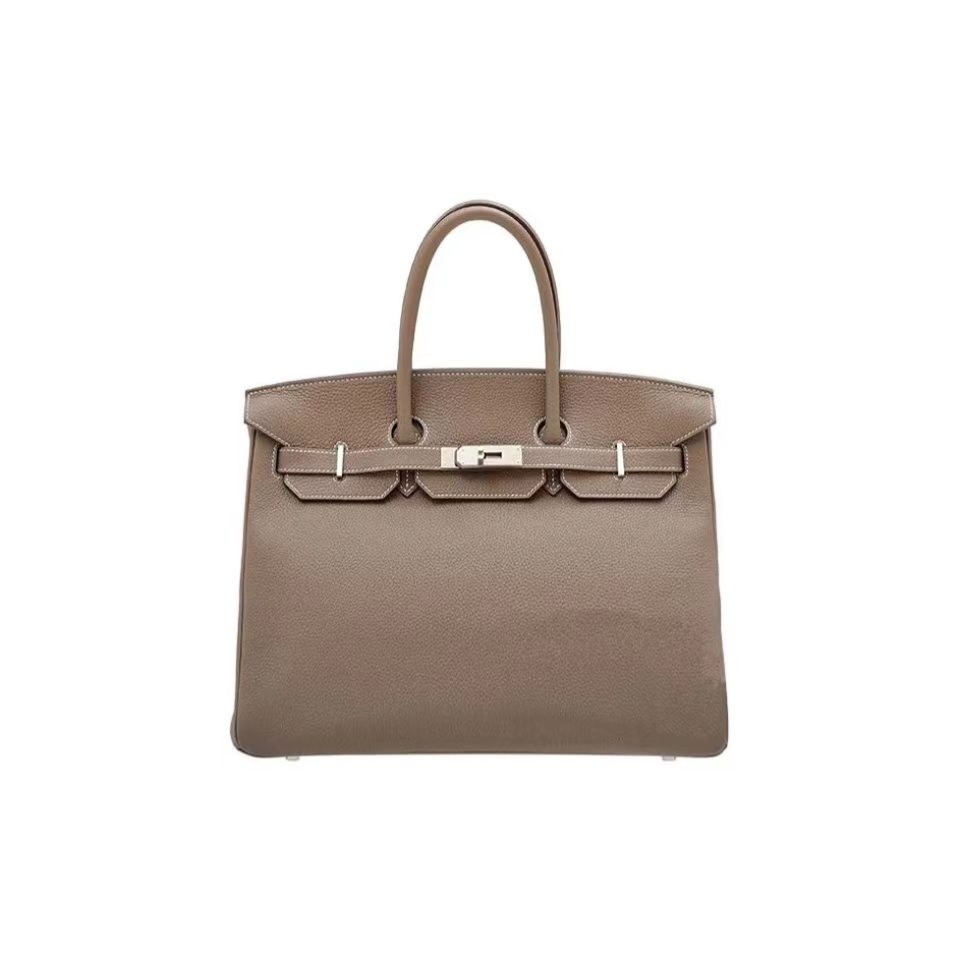 HERMES エルメス バーキン 30CM トゴ エトゥープ-BRAND OFF