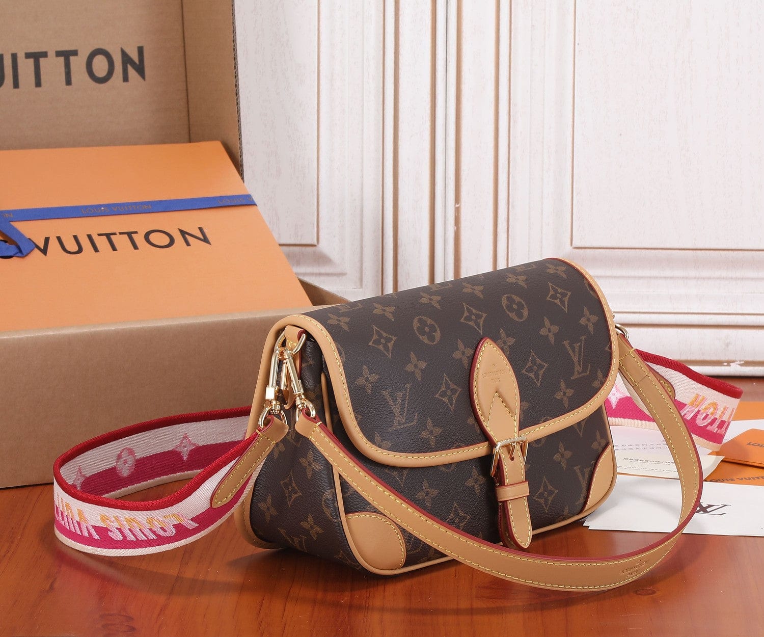 LOUIS VUITTON新作 モノグラム ディアヌ NM PM バッグ / M46049-BRAND OFF