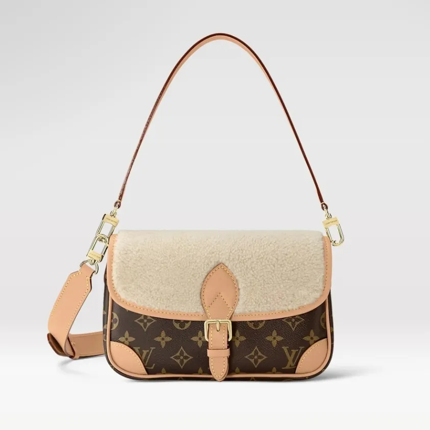 LOUIS VUITTON ★ ギフト◎ ショルダーバッグ ディアヌ もこもこ M46317-BRAND OFF