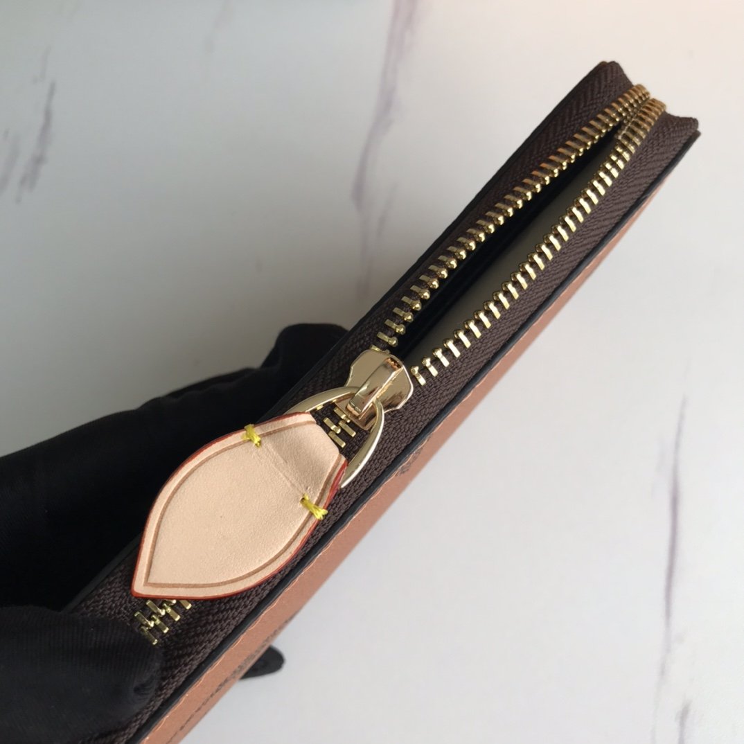 財布 19 x 10cm Zippy M60017 Louis Vuitton-BRAND OFF