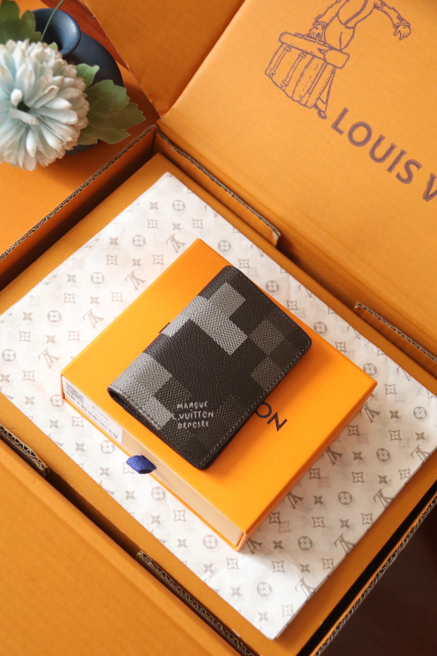 LOUIS VUITTON（ルイヴィトン）Damier Graphite 財布 M14928-BRAND OFF