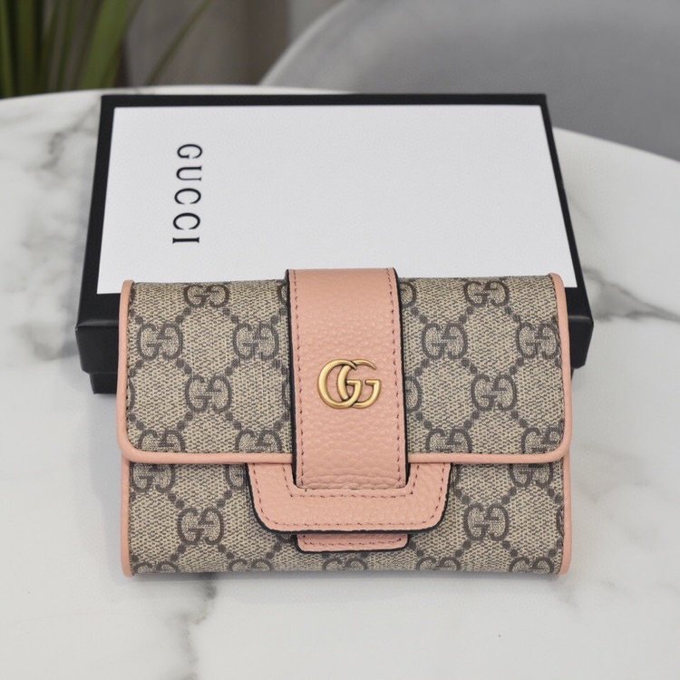 GUCCI(グッチ) 三つ折り財布 13.5*9.5*3.5cm-BRAND OFF