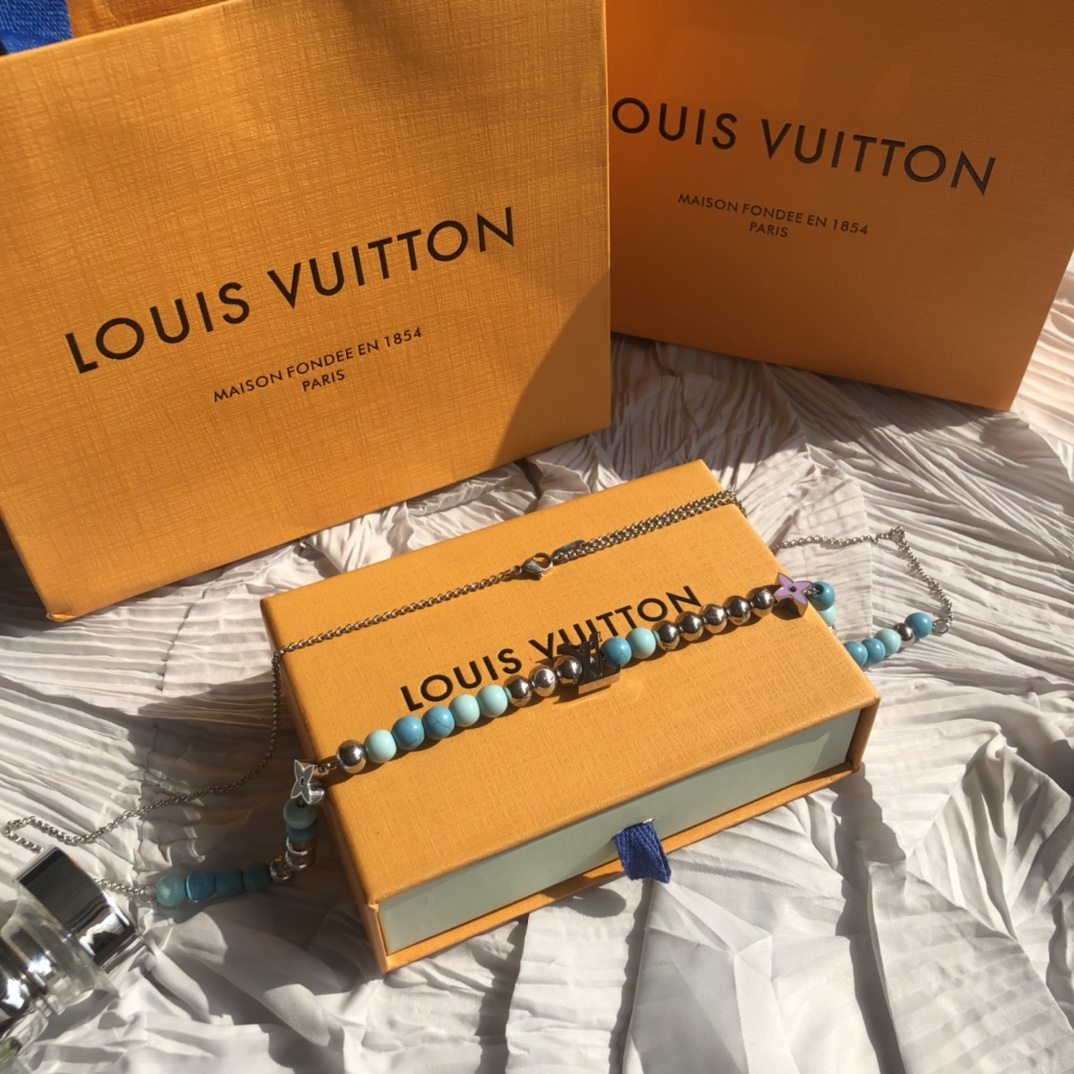 Louis Vuitton（ルイヴィトン）コリエ・LVビーズ-BRAND OFF