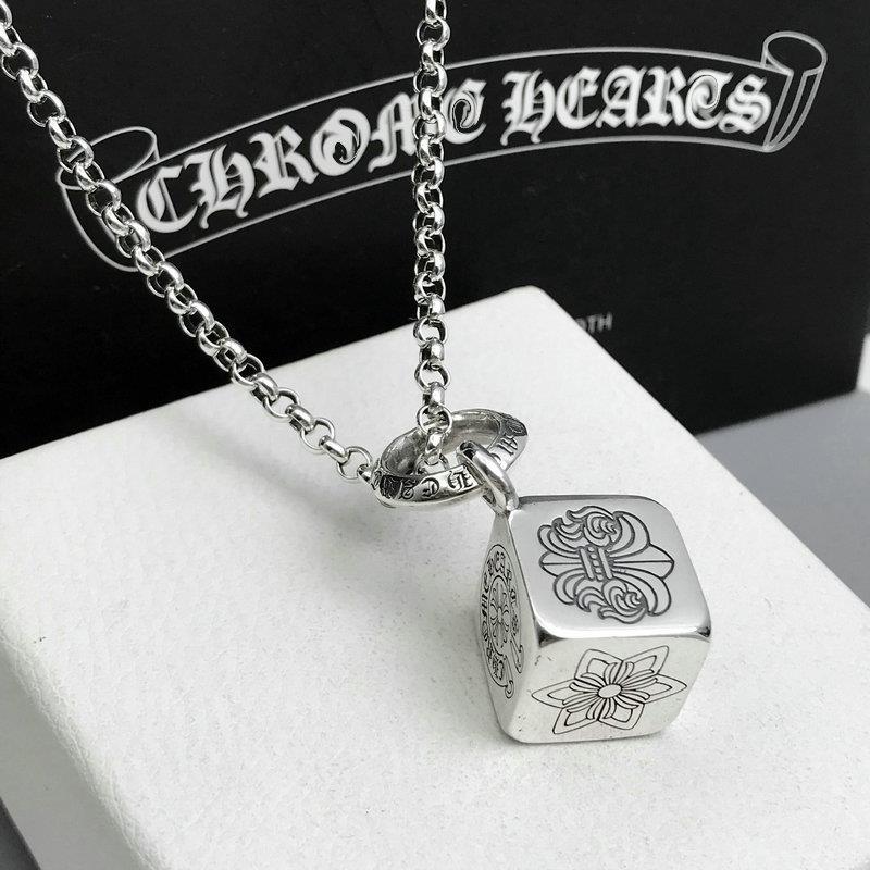 【Chrome Hearts 】クロムハーツ ダイスペンダント ネックレス-BRAND OFF