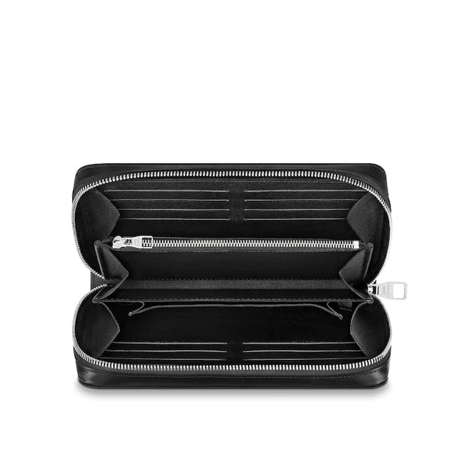 LOUIS UITTON ダミエ グラフィットZIPPY XLウォレットN41503-BRAND OFF
