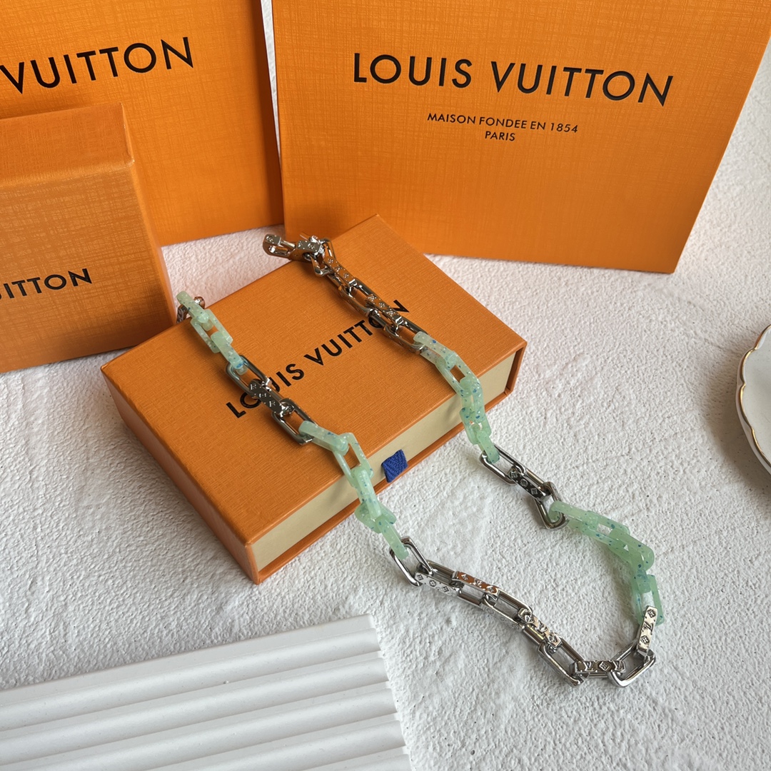 LOUIS VUITTON（ルイヴィトン）MONOGRAM CHAINネックレス-BRAND OFF