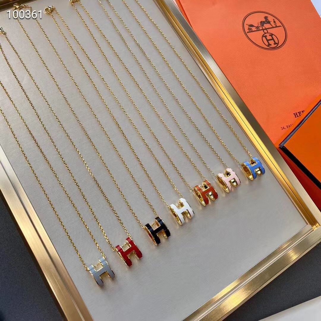 Hermes（エルメス）Mini Pop H pendant ミニポップH ペンダント-BRAND OFF