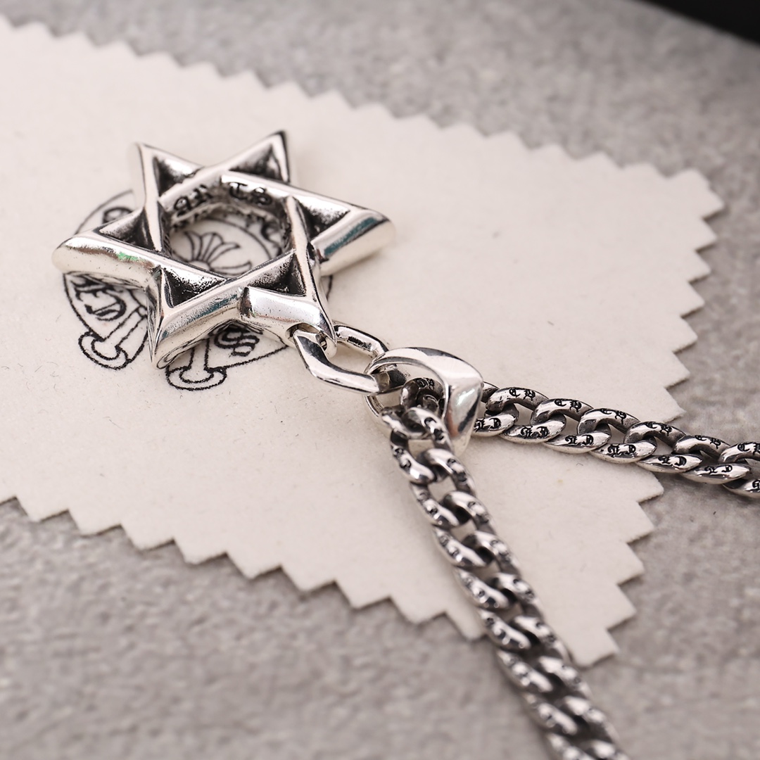 【CHROME HEARTS】ネックレス、新しいネックレス万能シンプルファッションオーナメント-BRAND OFF