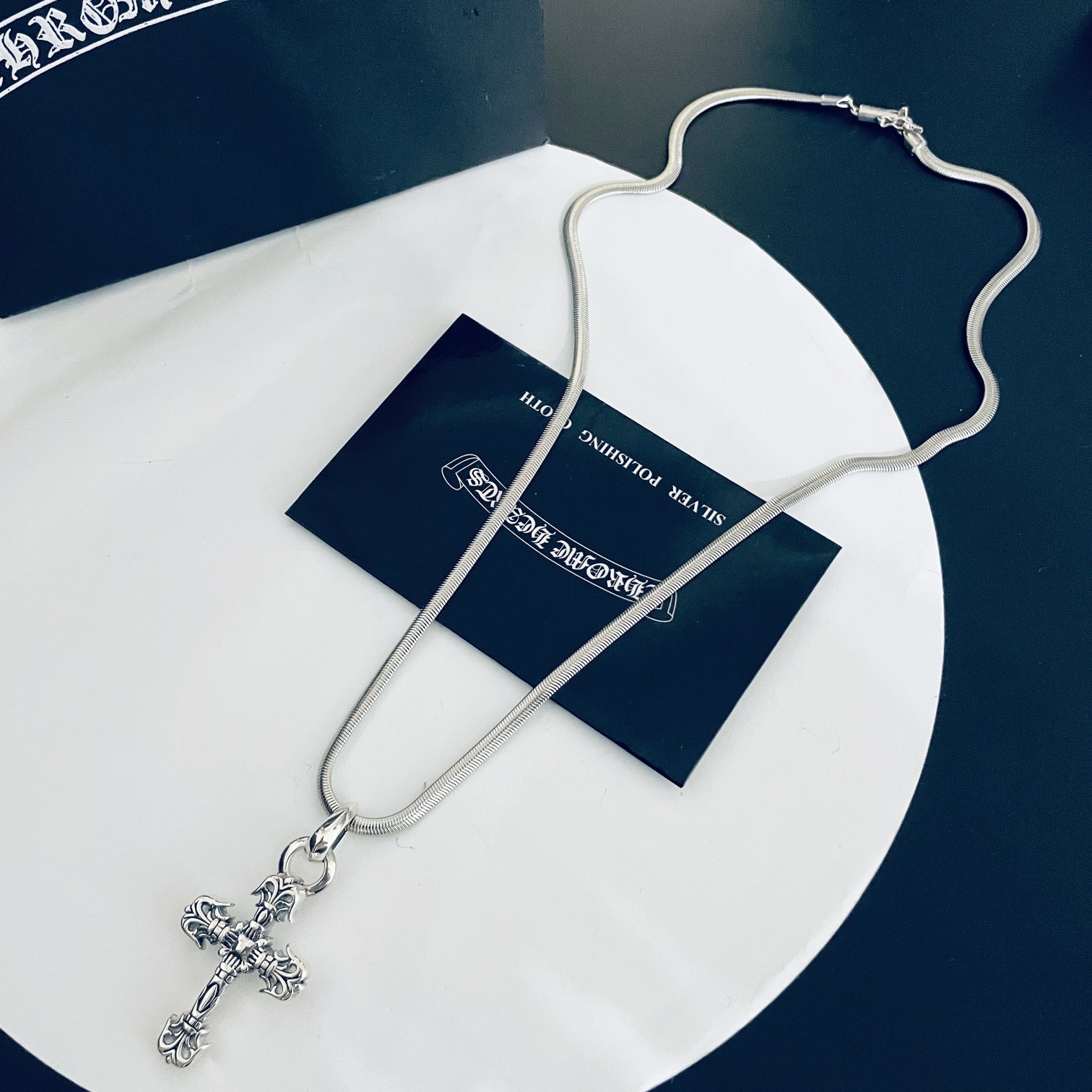 【2026】【CHROME HEARTS】クロムハーツ、新しいネックレス万能シンプルファッションオーナメント-BRAND OFF