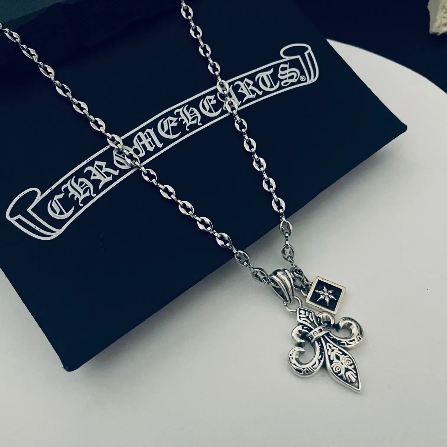 【CHROME HEARTS】ネックレス、新しいネックレス万能シンプルファッションオーナメント-BRAND OFF