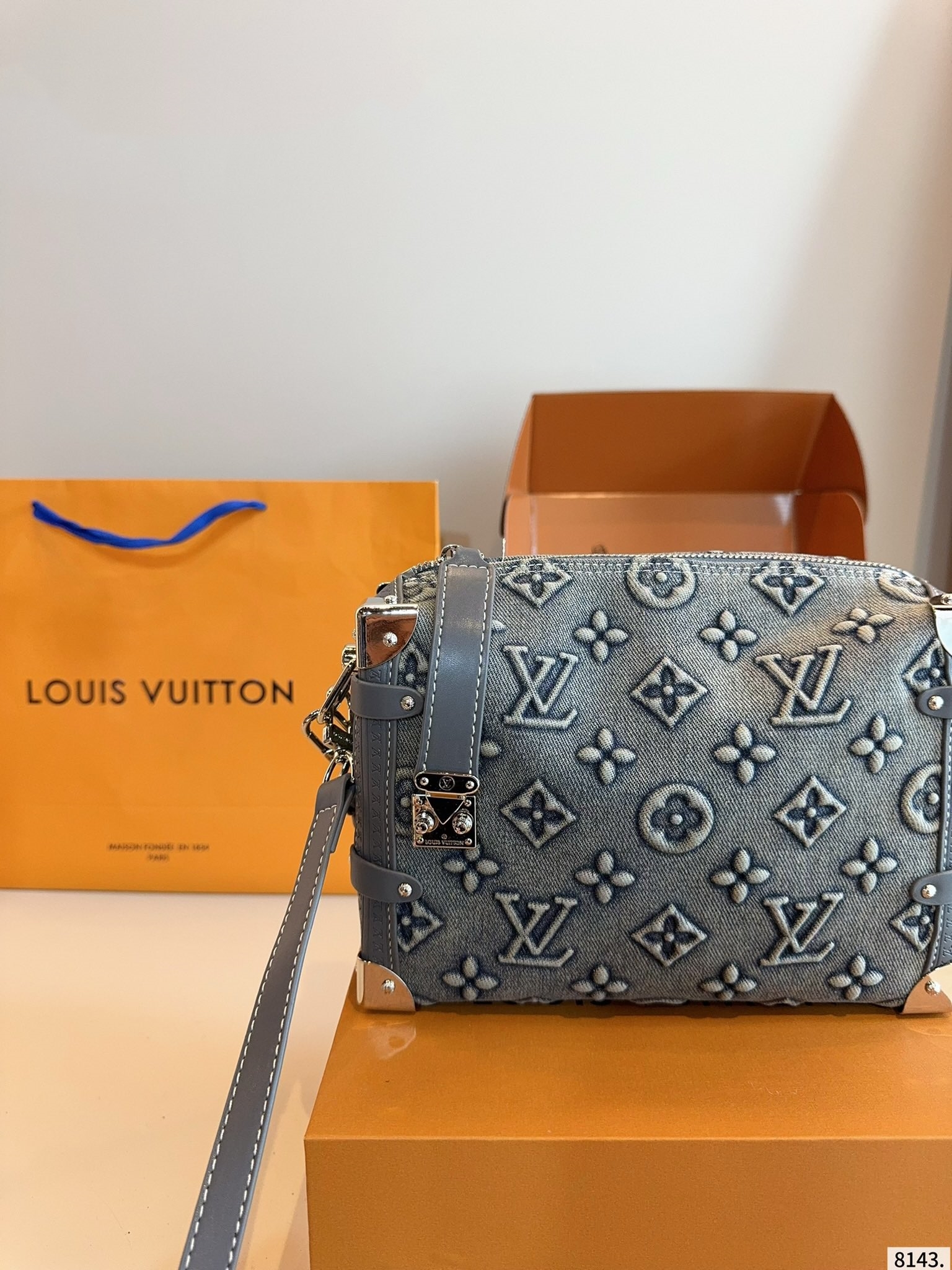 【LOUIS VUITTON旗艦店】ルイヴィトン TRUNK デニングソフトケース-BRAND OFF
