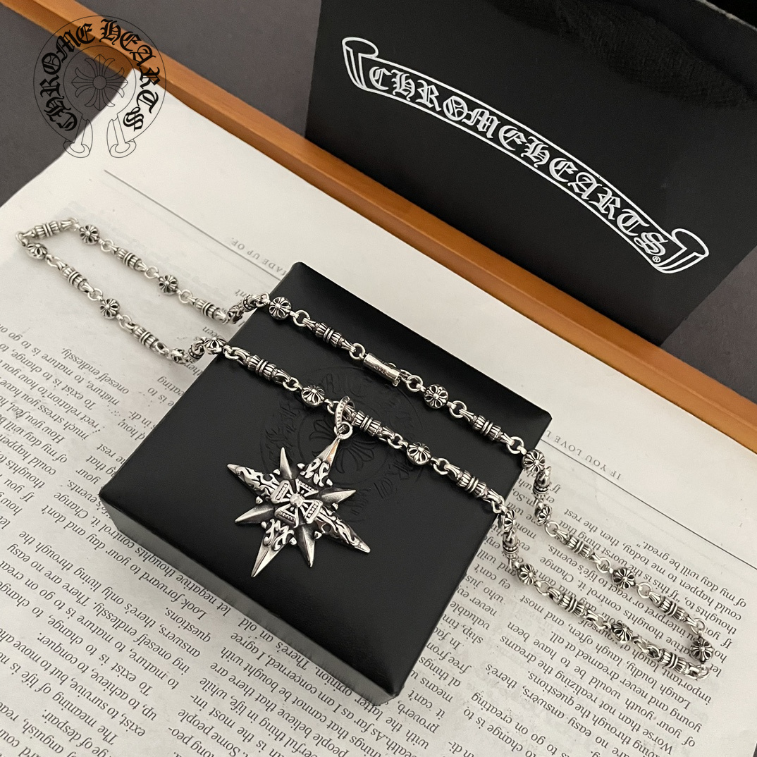 【CHROME HEARTS】ネックレス、新しいネックレス万能シンプルファッションオーナメント-BRAND OFF