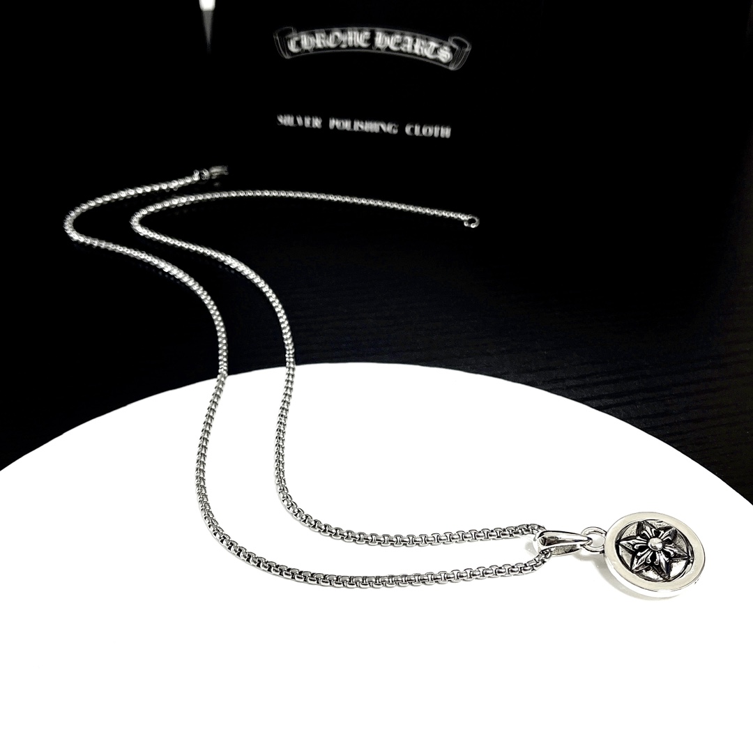 【Chrome Hearts】ネックレス、新しいネックレス万能シンプルファッションオーナメント-BRAND OFF