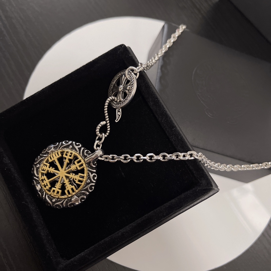 【CHROME HEARTS】ネックレス、新しいネックレス万能シンプルファッションオーナメント-BRAND OFF