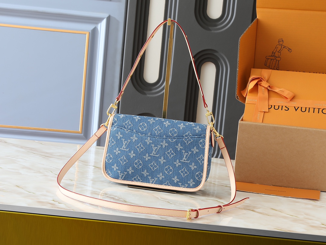 LOUIS VUITTON ルイヴィトン Diane デニムバッグ M13070-BRAND OFF