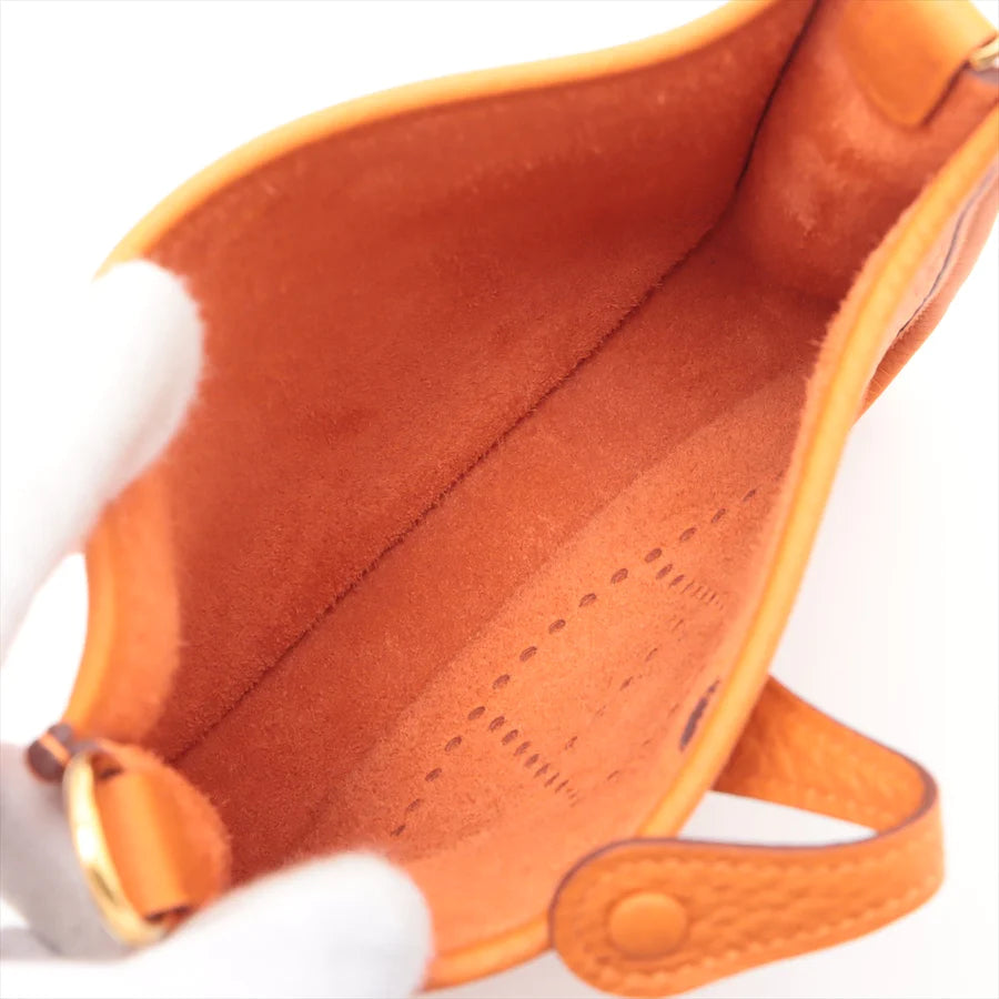 HERMES エルメス エブリンTPM トリヨンクレマンス オレンジ ゴールド金具-BRAND OFF