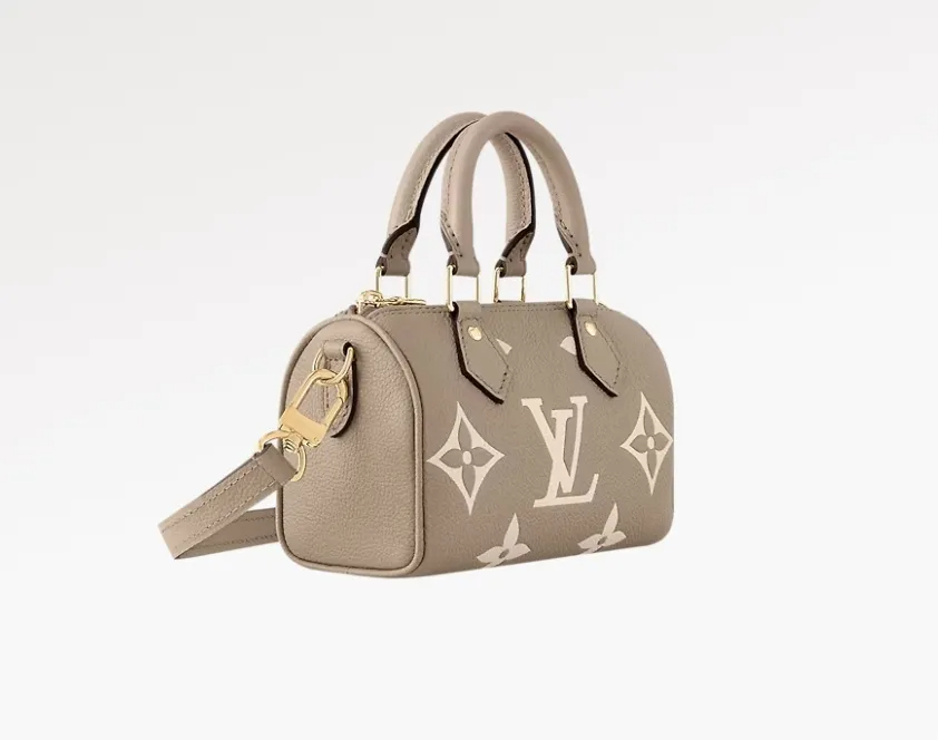 希少 LOUIS VUITTON ナノスピーディー ミニバッグ 黒 SAC NANO SPEEDY M81456 M82890-BRAND OFF