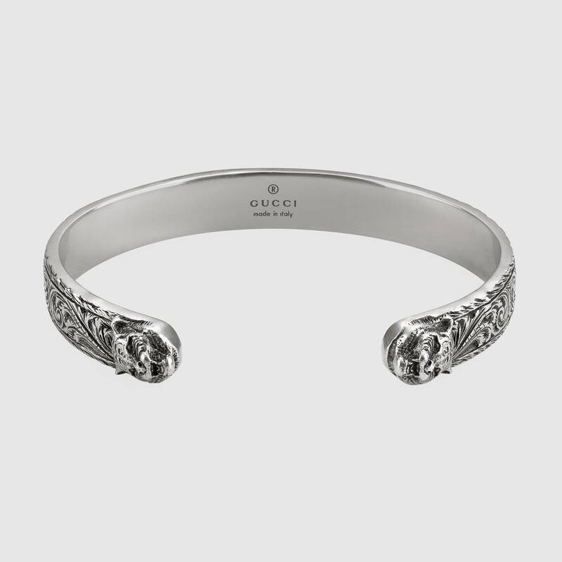 GUCCI スターリングシルバーブレスレット-BRAND OFF