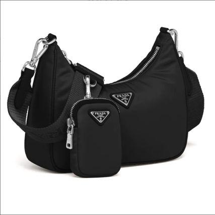 【PRADA】【正規店買付】Re Edition 2005 ナイロン バッグ【バッグ】22*18*6.5CM-BRAND OFF