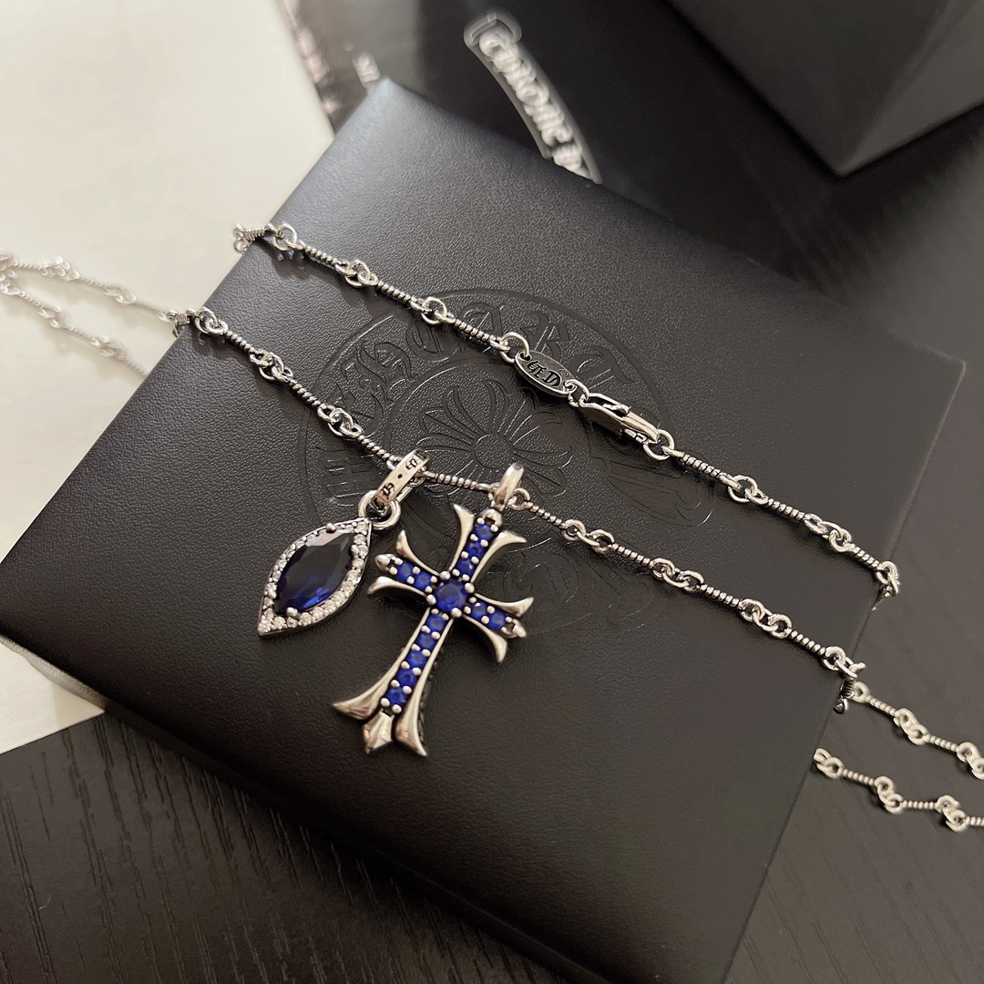 【CHROME HEARTS】ネックレス、新しいネックレス万能シンプルファッションオーナメント-BRAND OFF