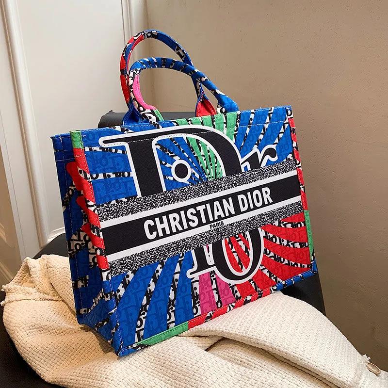 Diorグラフィティスタイル Dブランド トートバッグ【50％割引+送料無料】-BRAND OFF