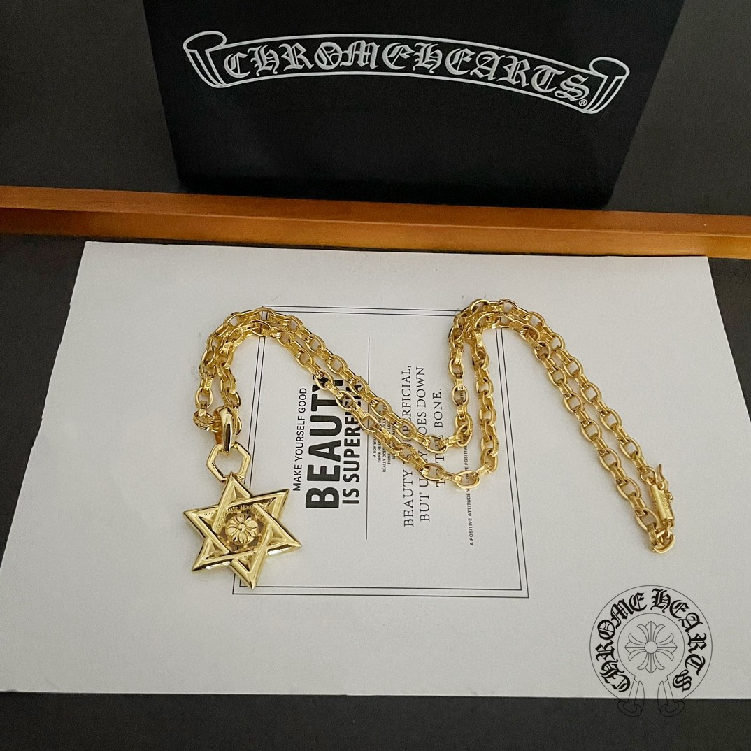 【CHROME HEARTS】ネックレス、新しいネックレス万能シンプルファッションオーナメント-BRAND OFF