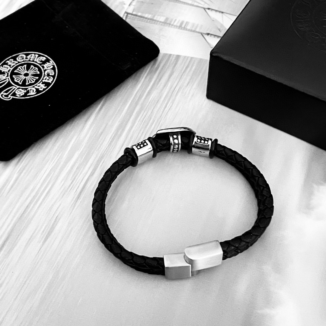 【 CHROME HEARTS 】ブレスレット、ファッションシンプルなスタイル-BRAND OFF