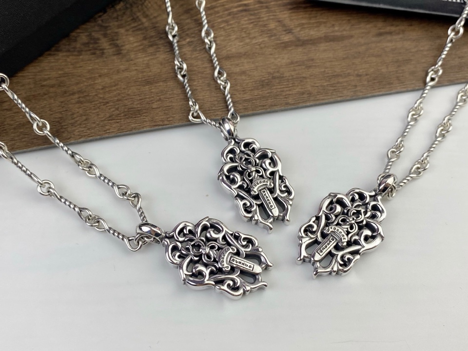 【CHROME HEARTS】ネックレス、新しいネックレス万能シンプルファッションオーナメント-BRAND OFF
