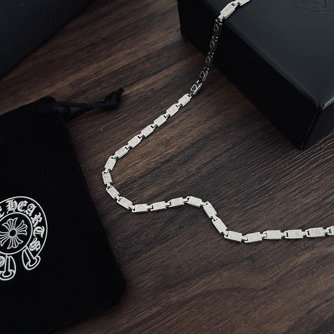 【2026】【CHROME HEARTS 】ネックレス、新しいネックレス万能シンプルファッションオーナメント-BRAND OFF