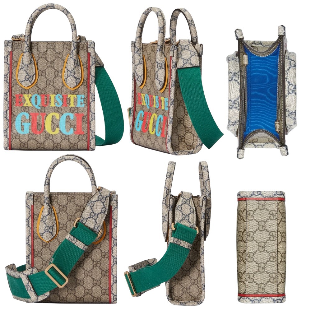 大人気！すぐ届く！【GUCCI】ミニ トートバッグ ユニセックス-BRAND OFF