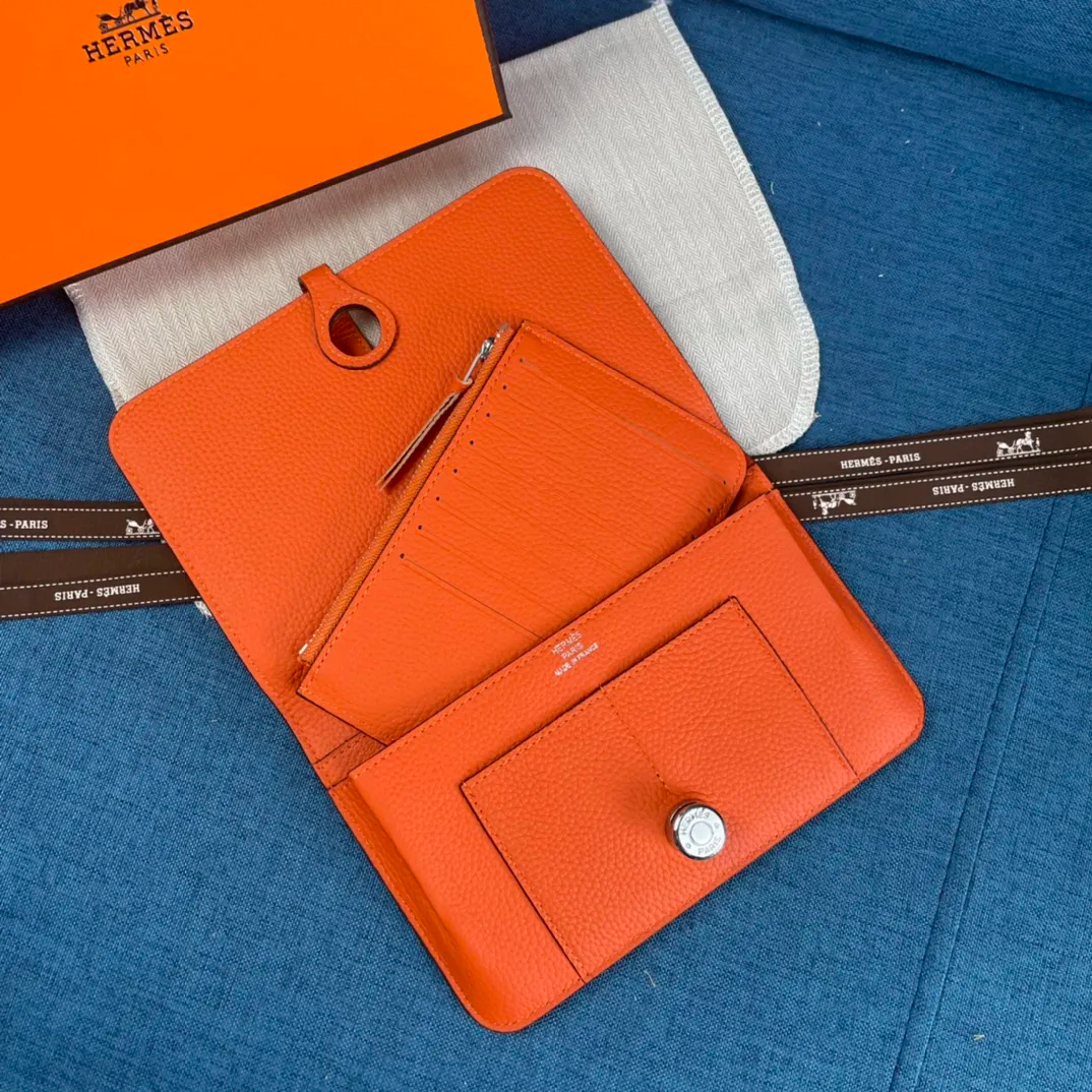 HERMÈS 財布 6カラー 20X12.5CM-BRAND OFF