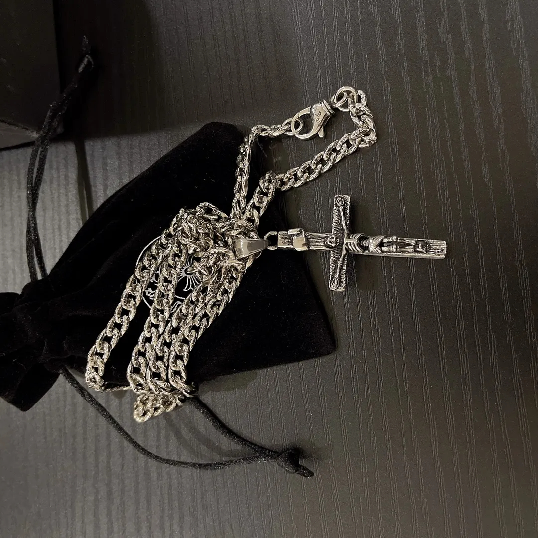 【CHROME HEARTS】ネックレス、新しいネックレス万能シンプルファッションオーナメント-BRAND OFF