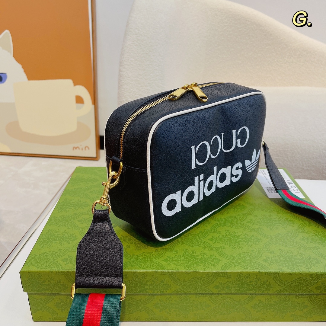 ADIDAS X GUCCI スモール ショルダーバッグ 24 X 15 X 8 CM-BRAND OFF