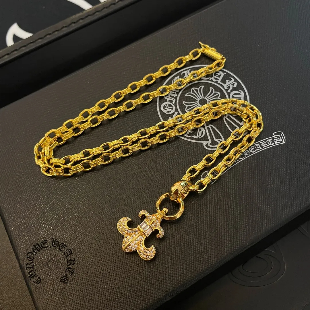 【CHROME HEARTS】ネックレス、新しいネックレス万能シンプルファッションオーナメント-BRAND OFF