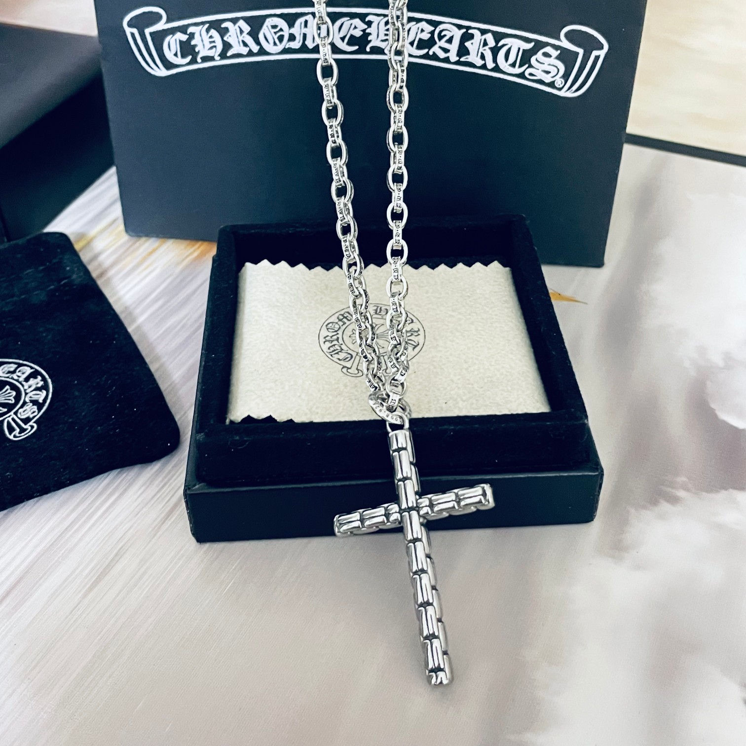 【CHROME HEARTS】ネックレス、新しいネックレス万能シンプルファッションオーナメント-BRAND OFF