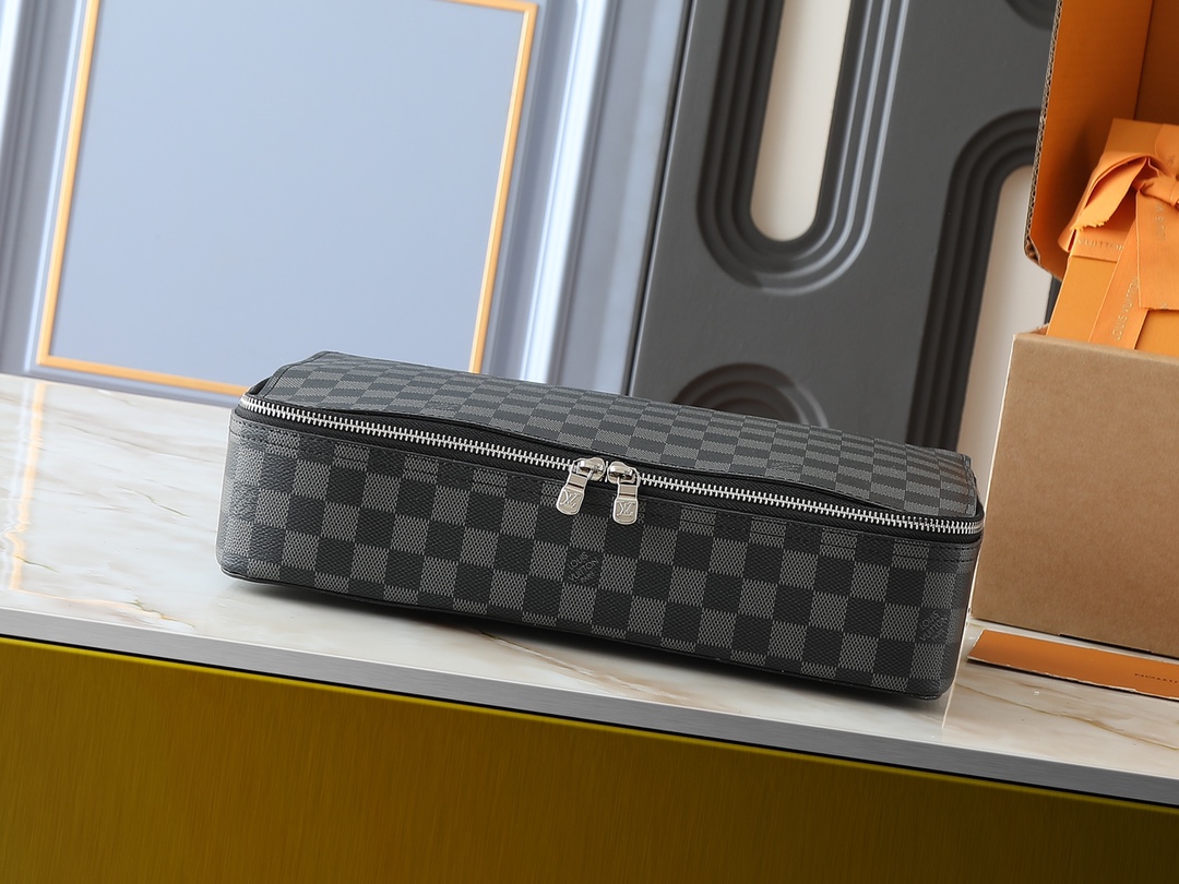 LOUIS VUITTON ルイヴィトン M43690 収納ボックス 化粧ポーチ-BRAND OFF