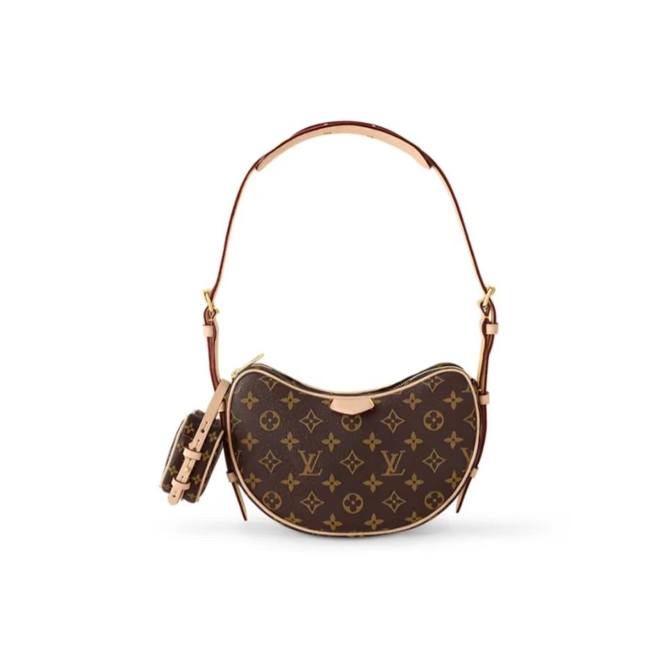 【LOUIS VUITTON】今季の新スタイル CROISSANT ショルダーバッグ-BRAND OFF