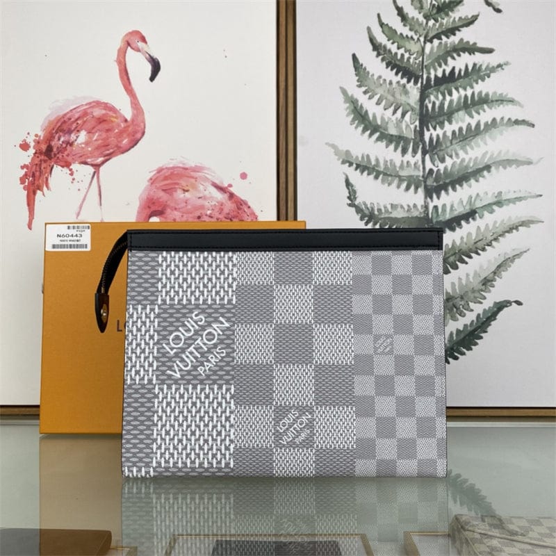 Louis Vuitton ルイヴィトン トラベルポーチ クラッチバッグ 2色 N60443/N60444-BRAND OFF