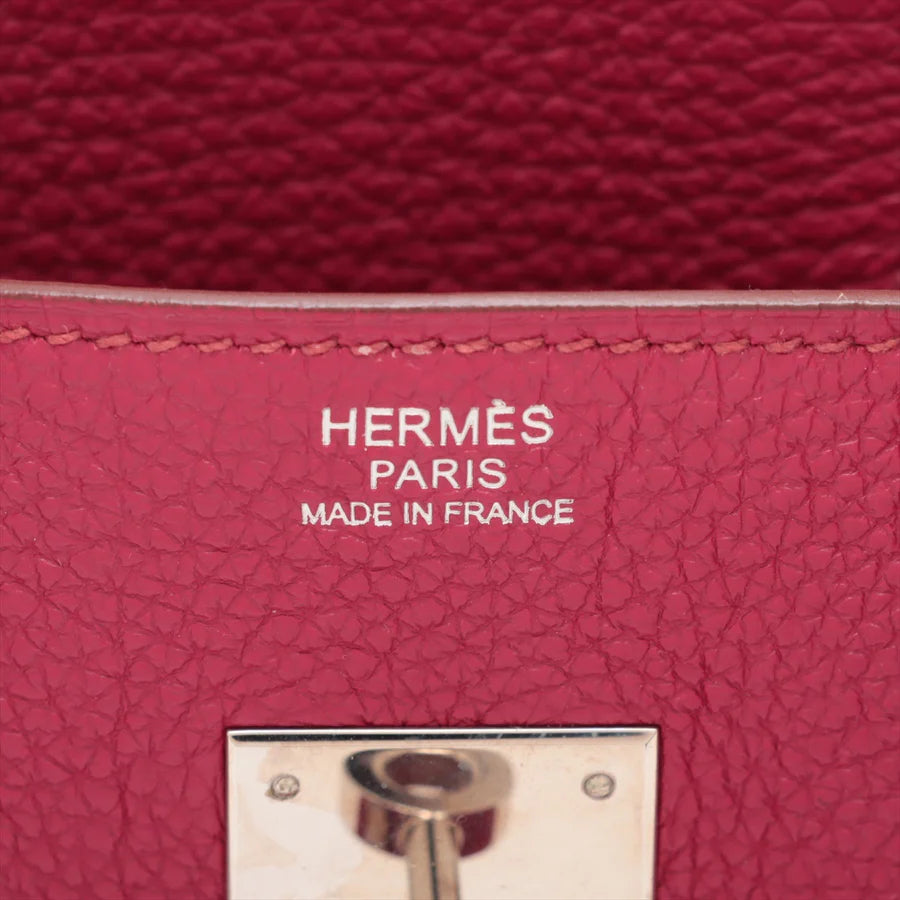 HERMES エルメス バーキン30 トゴ ルビー シルバー金具-BRAND OFF