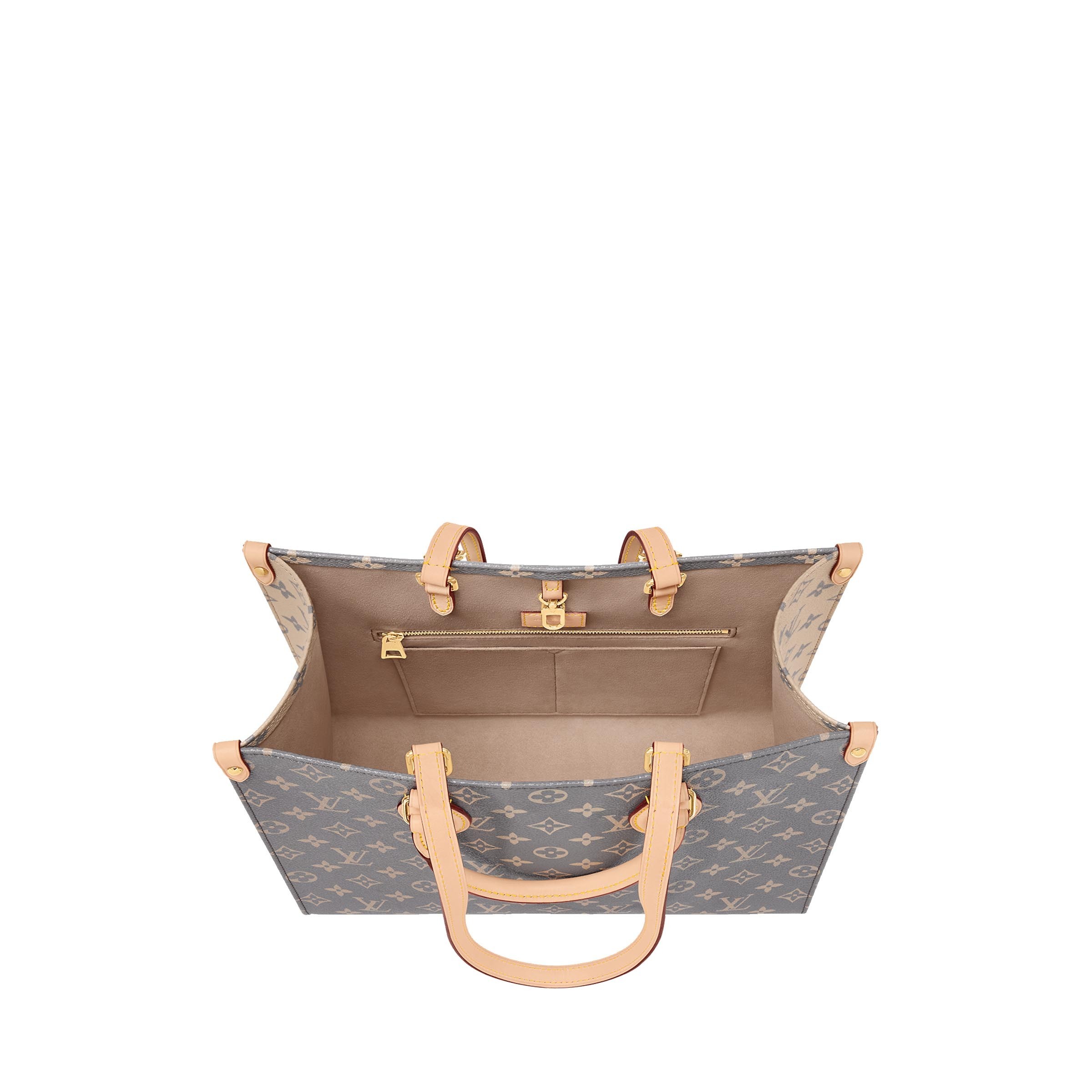 グレー色がお洒落♪ 【Louis Vuitton】オンザゴーMMトートバッグ M12415-BRAND OFF